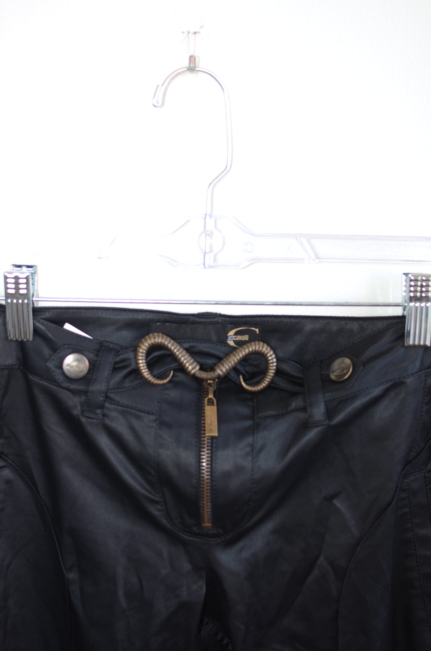 Cavalli Black Capri Pants