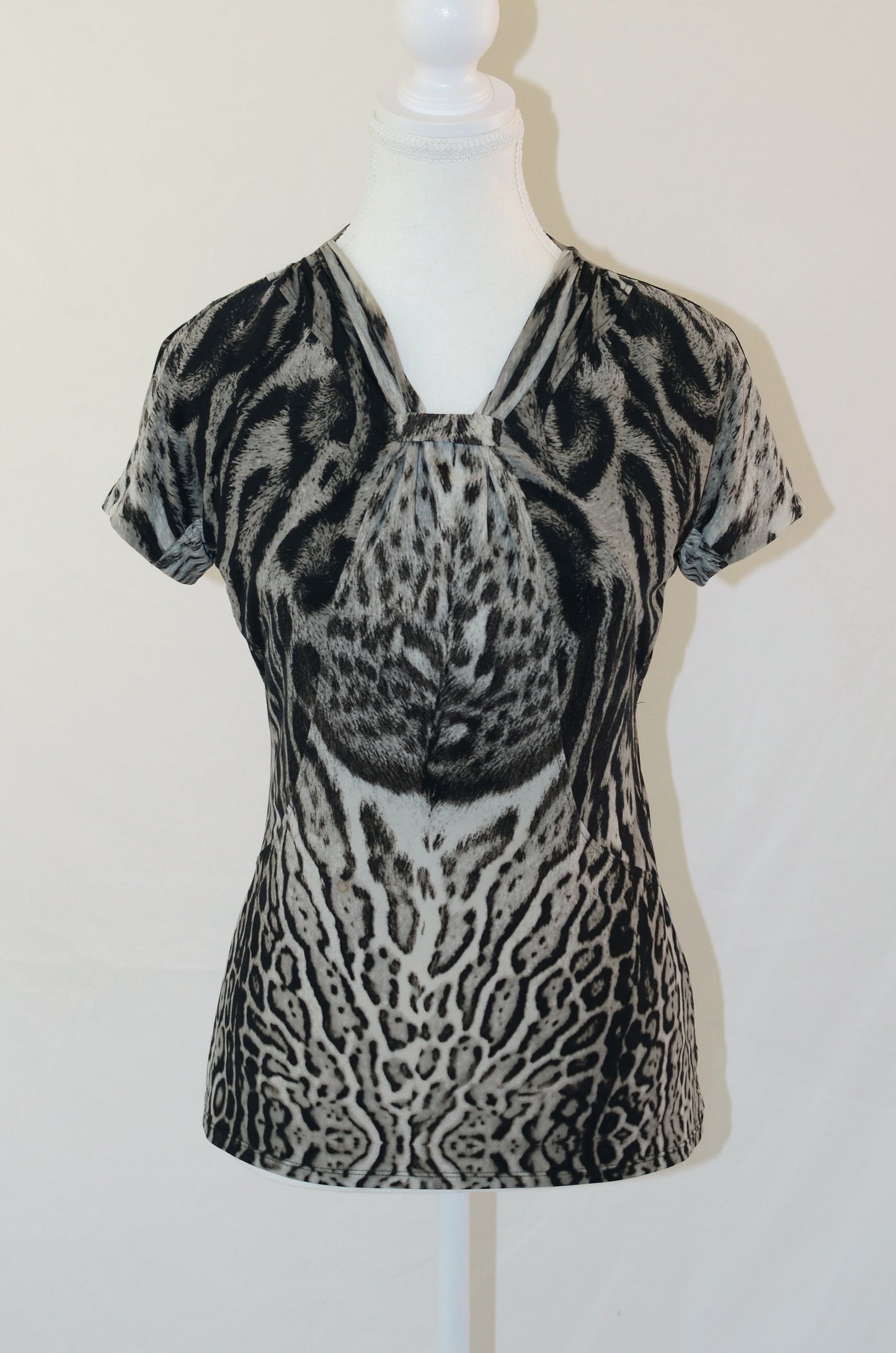 Roberto Cavalli Animal Print Top
