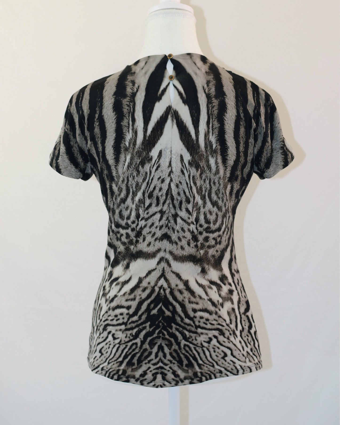 Roberto Cavalli Animal Print Top