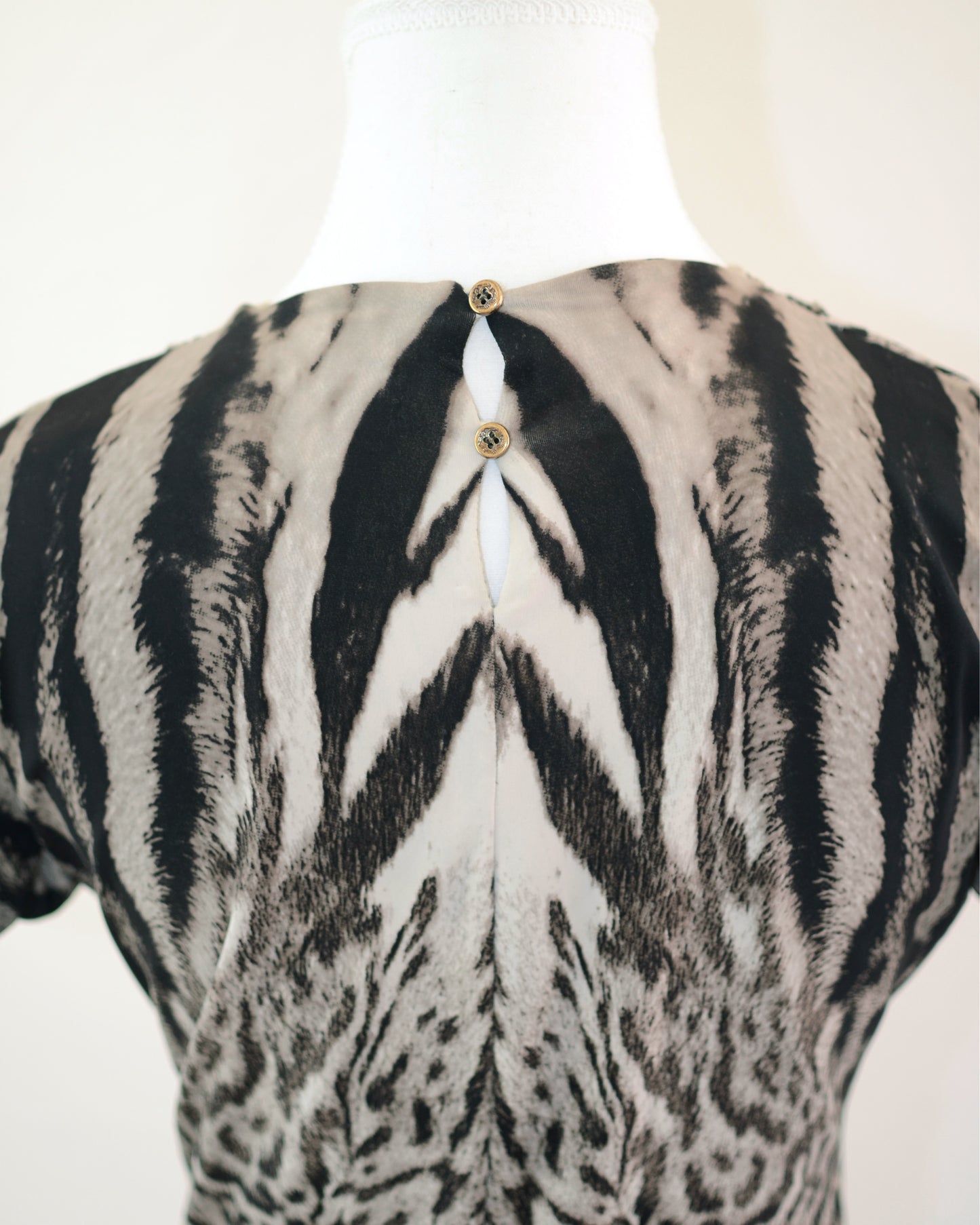 Roberto Cavalli Animal Print Top