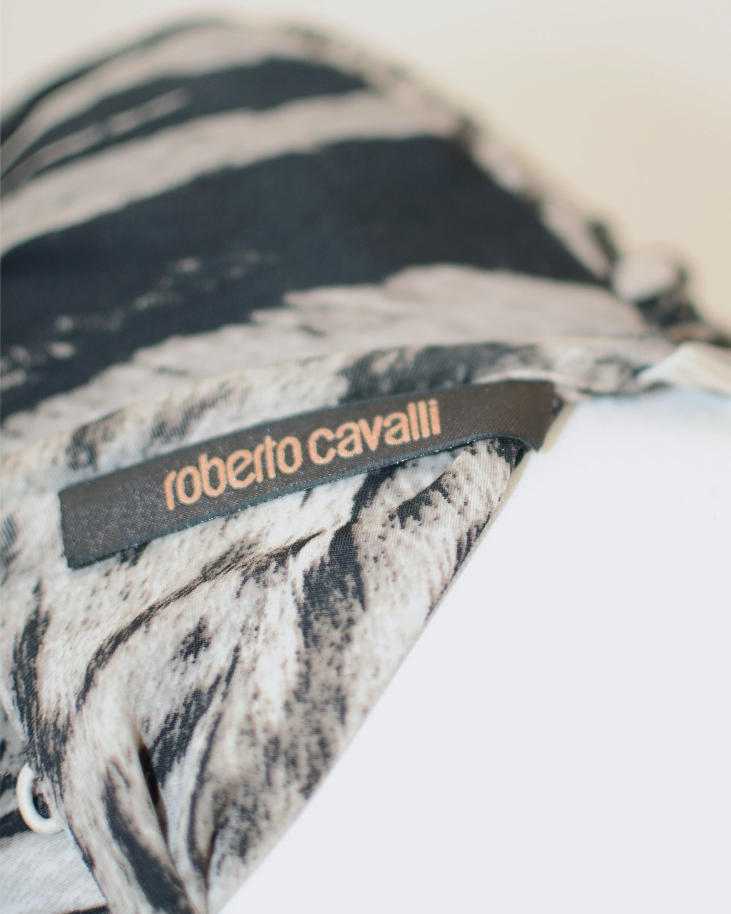 Roberto Cavalli Animal Print Top