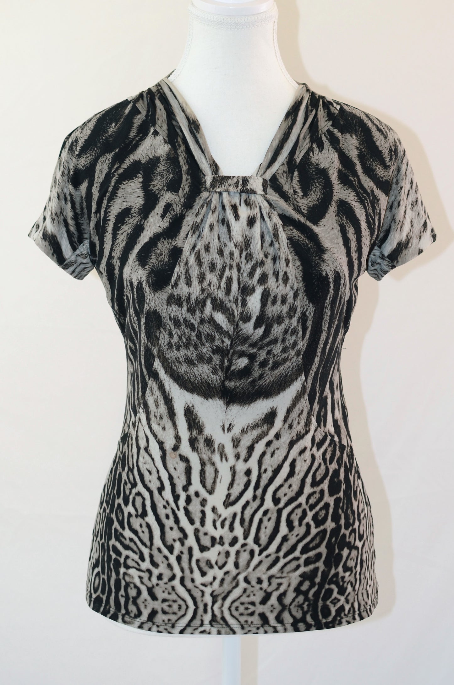 Roberto Cavalli Animal Print Top