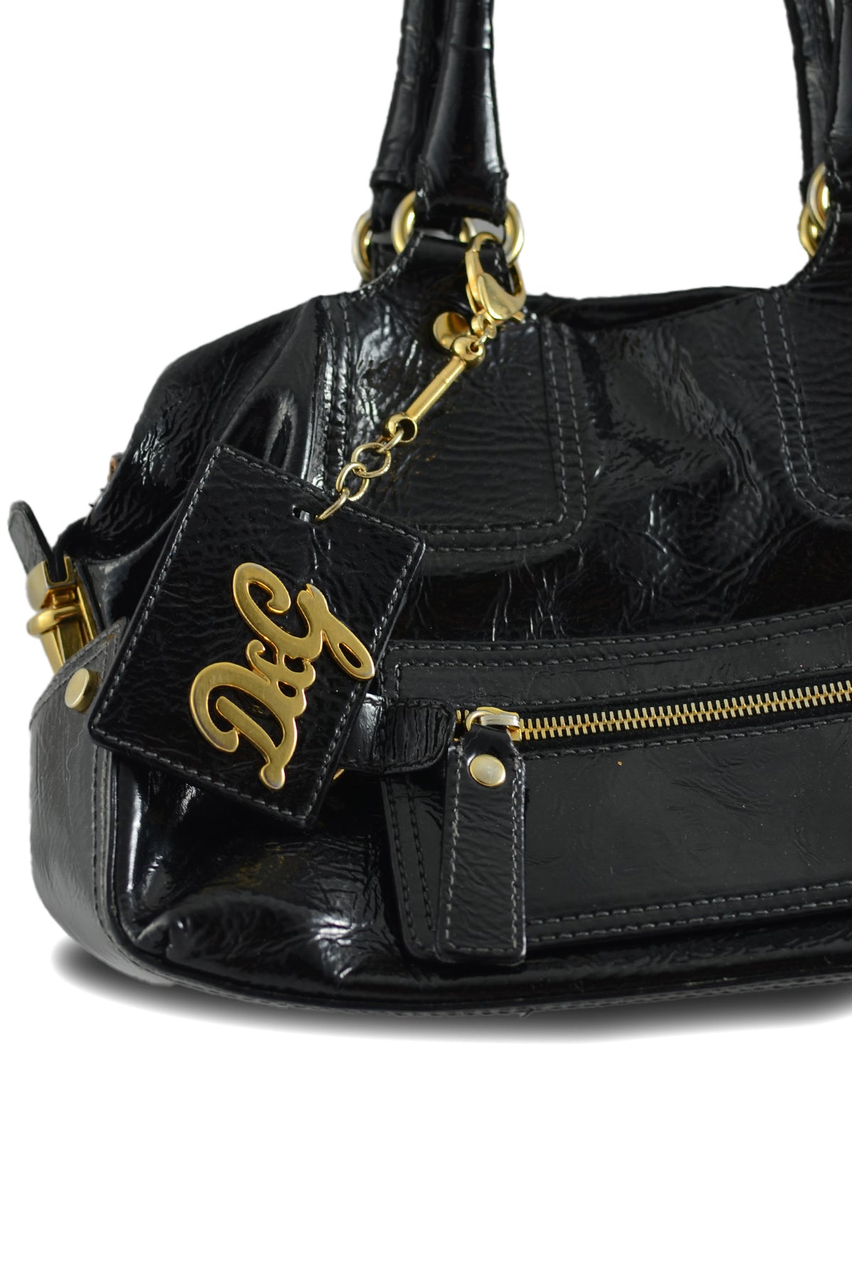 Dolce & Gabbana Black Patent Bag