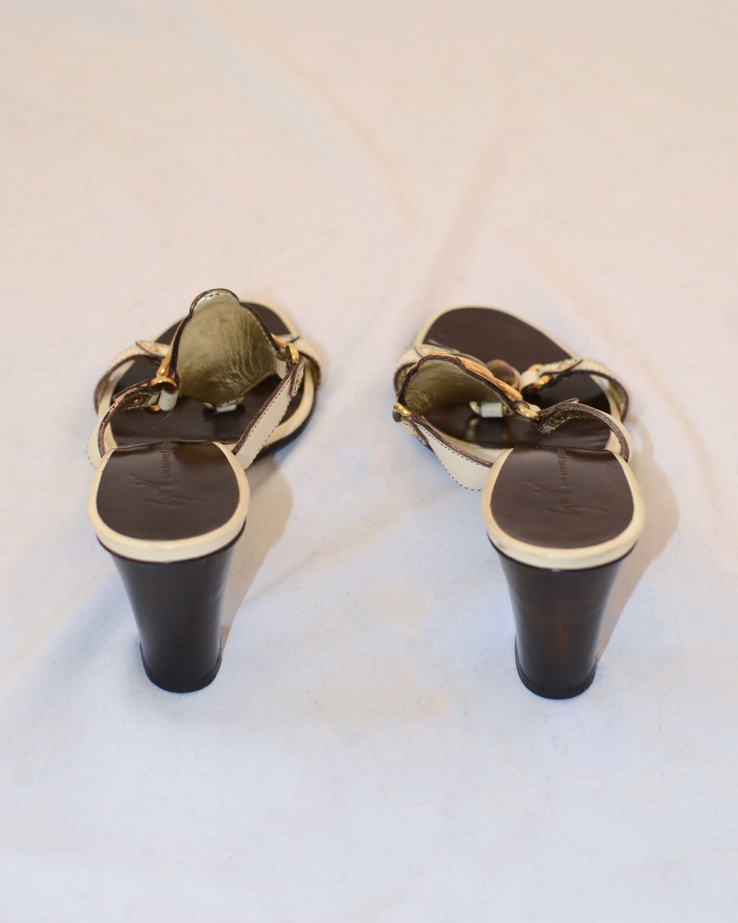 Giuseppe Zanotti Gem Leather Heels