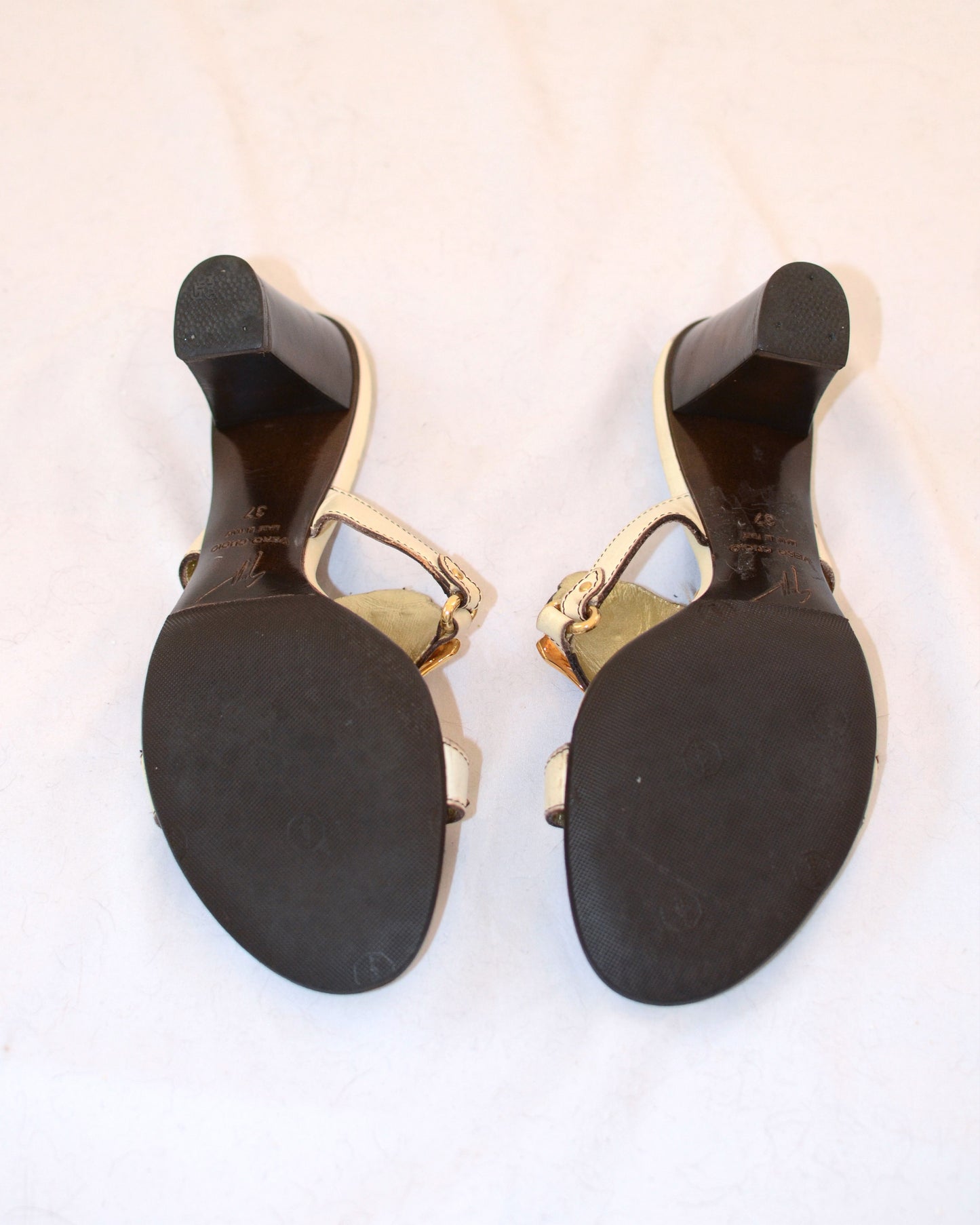 Giuseppe Zanotti Gem Leather Heels