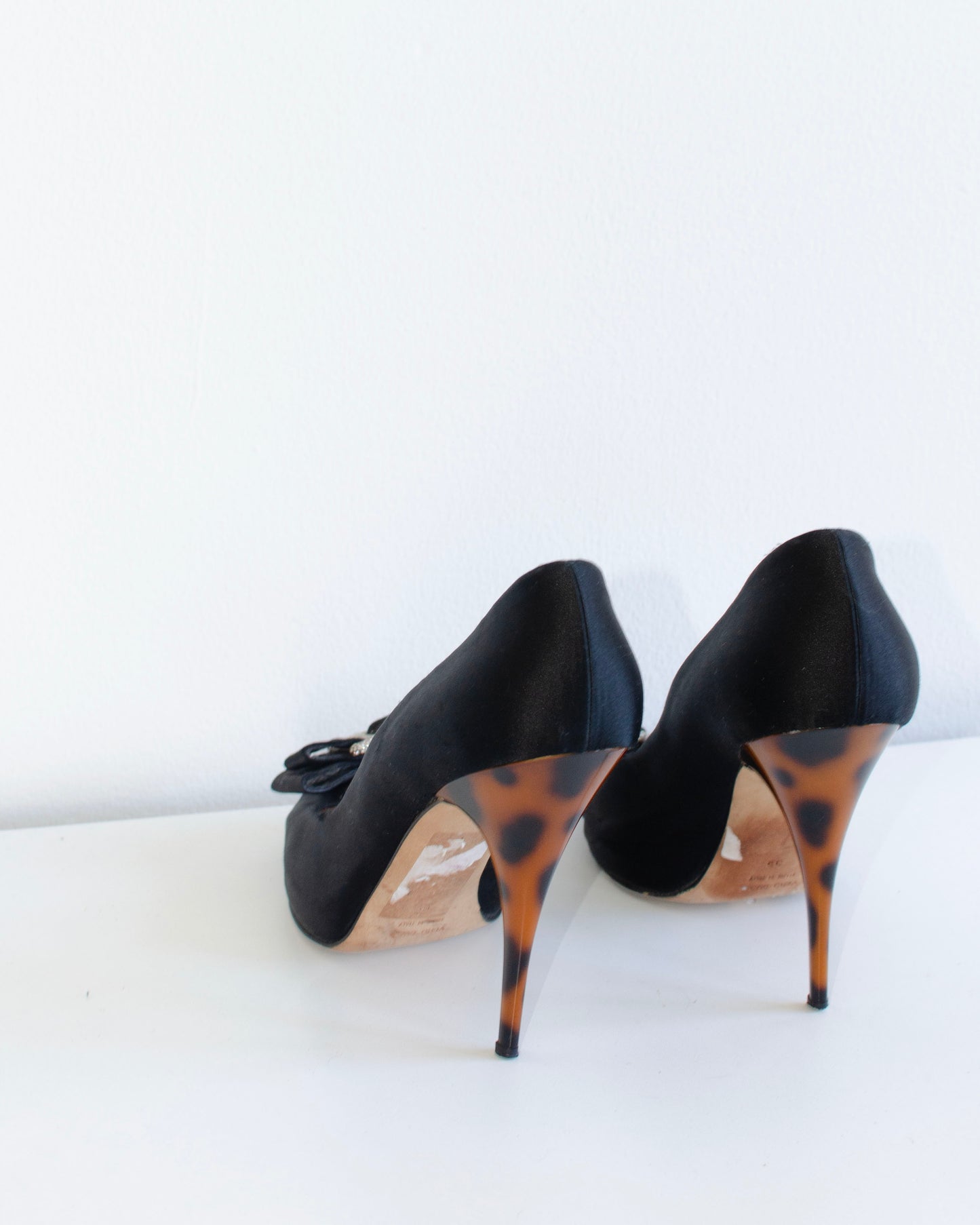 Giuseppe Zanotti Tortoise Heel Pumps